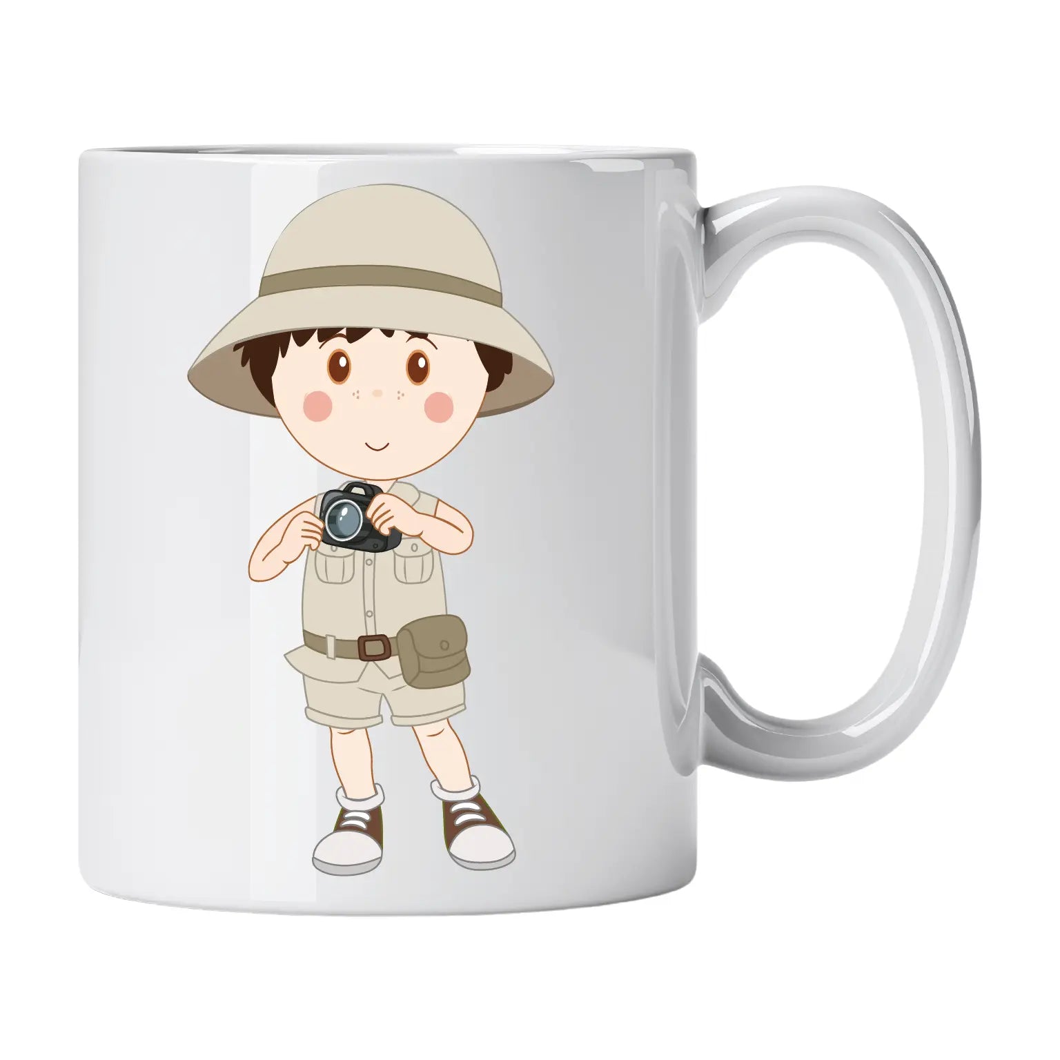 Caneca de Cerâmica Fotógrafo de Natureza | Cucawik