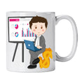 Caneca de Cerâmica Gestor de Contabilidade | Cucawik