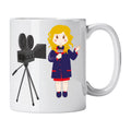 Caneca de Cerâmica Jornalista Repórter | Cucawik