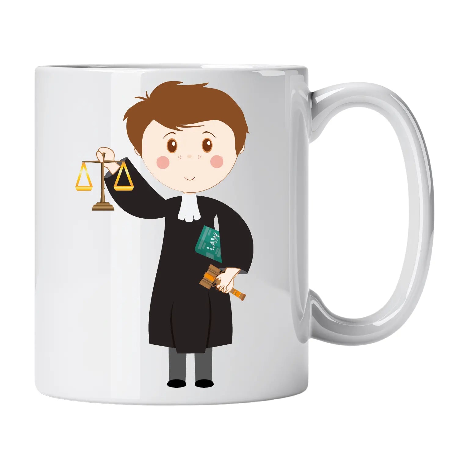 Caneca de Cerâmica Juiz | Cucawik