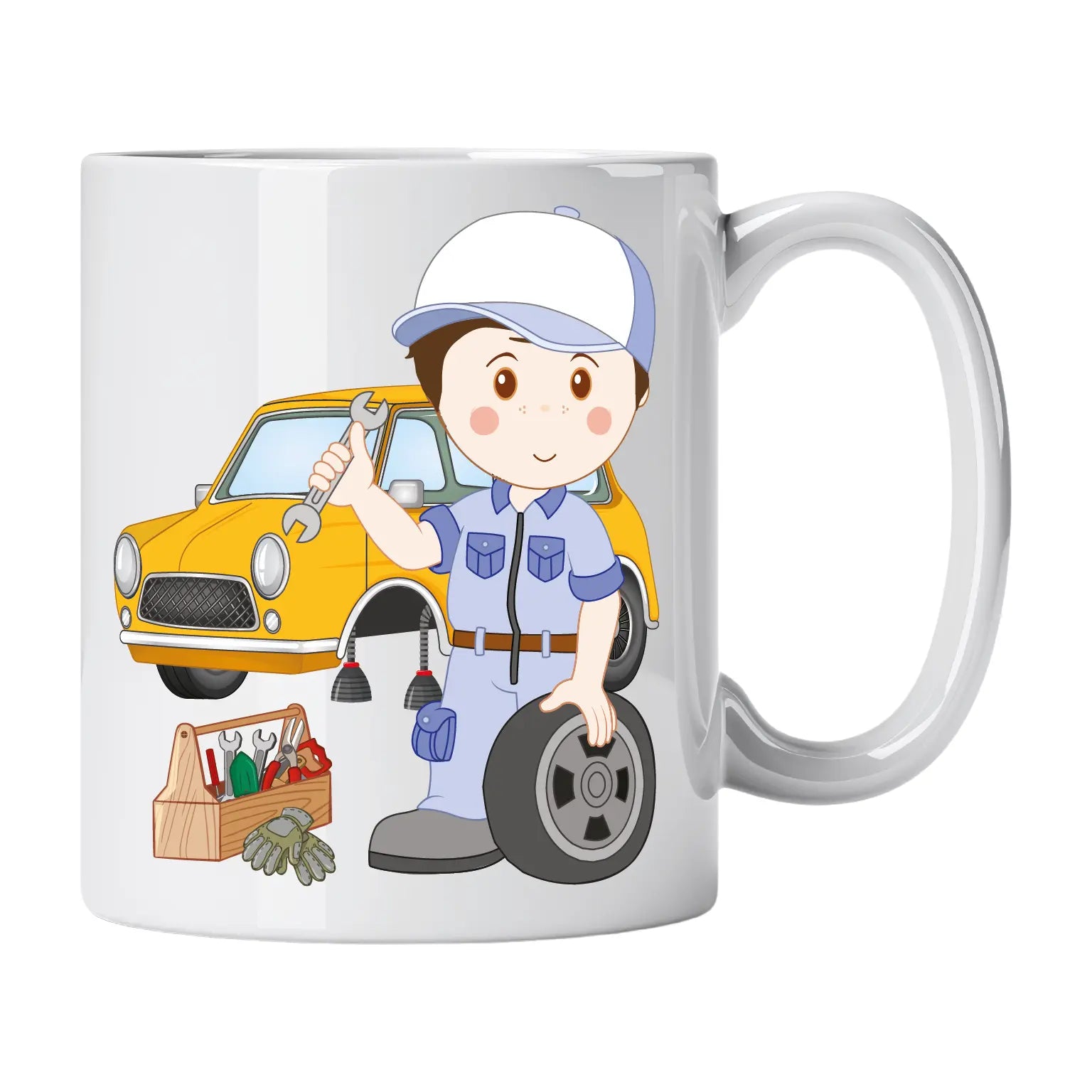 Caneca de Cerâmica Mecânico | Cucawik