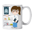 Caneca de Cerâmica Médica Radiologista | Cucawik