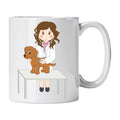 Caneca de Cerâmica Médica Veterinária | Cucawik
