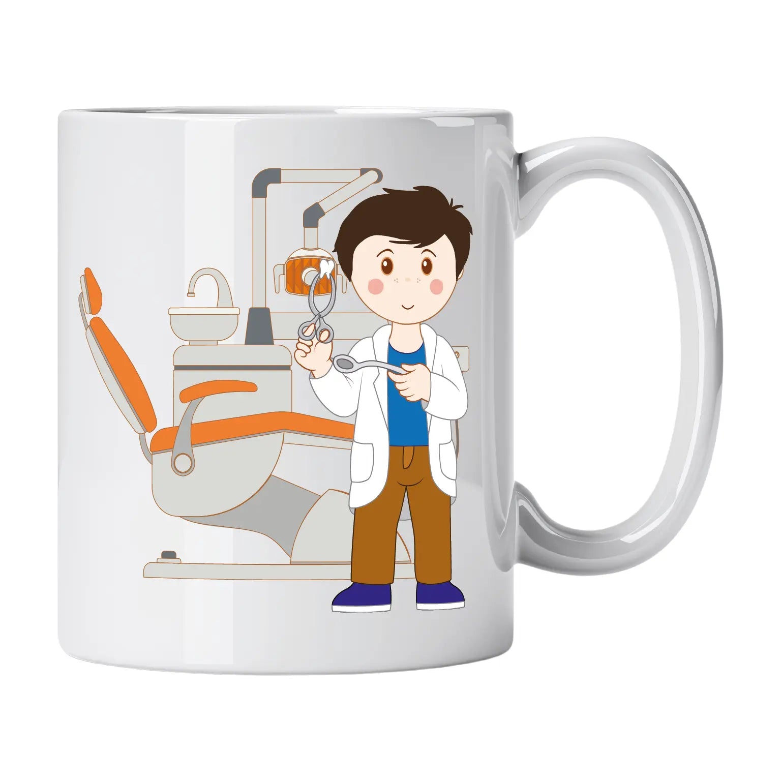 Caneca de Cerâmica Médico Dentista | Cucawik