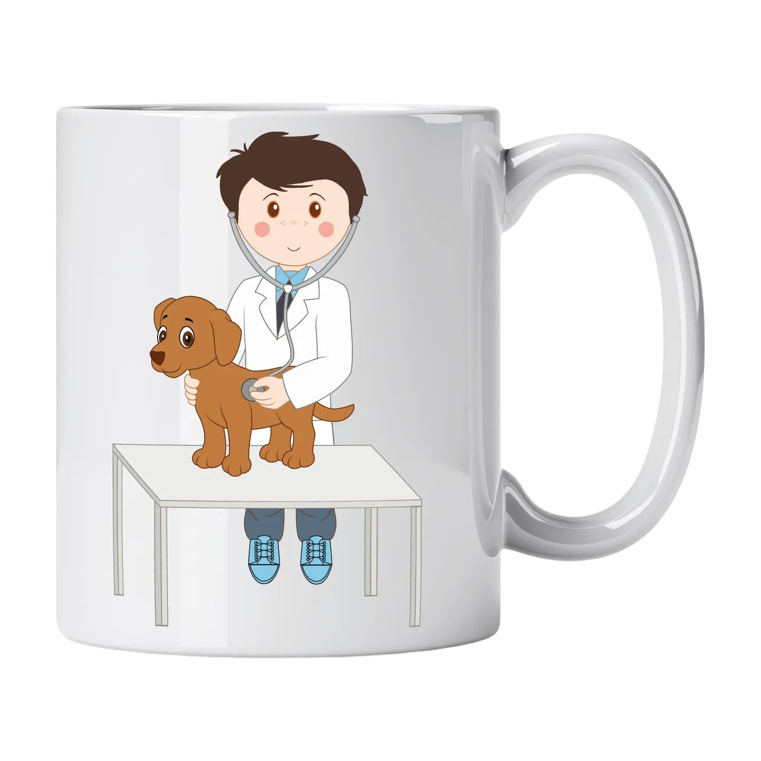 Caneca de Cerâmica Médico Veterinário | Cucawik