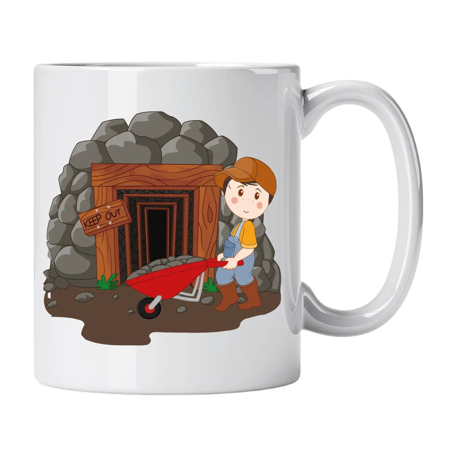 Caneca de Cerâmica Mineiro | Cucawik
