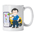 Caneca de Cerâmica Motorista de Tvde | Cucawik