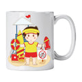Caneca de Cerâmica Nadador-Salvador | Cucawik