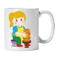 Caneca de Cerâmica Oleira | Cucawik