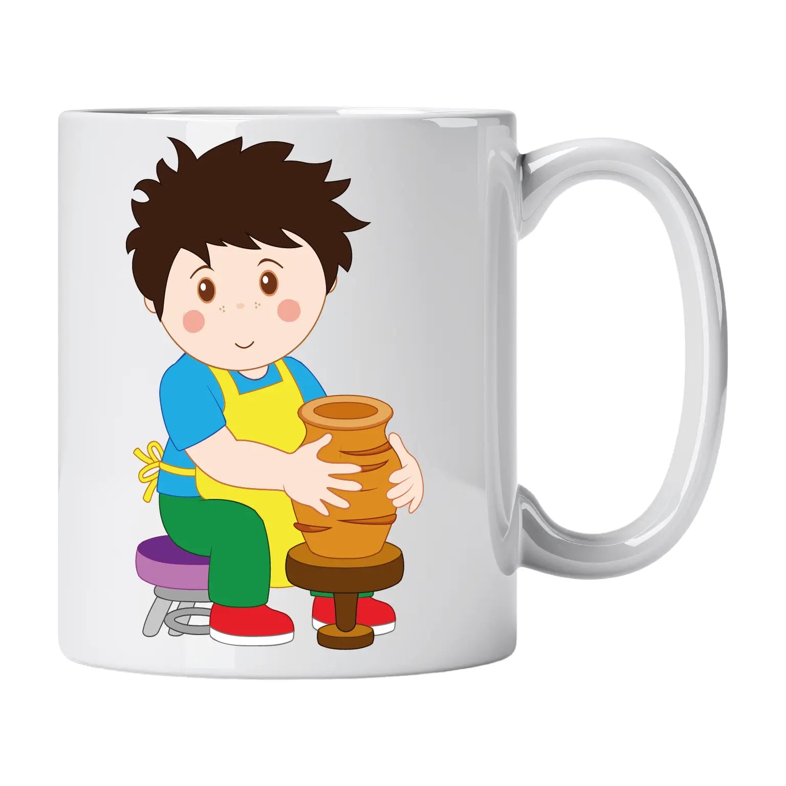 Caneca de Cerâmica Oleiro | Cucawik