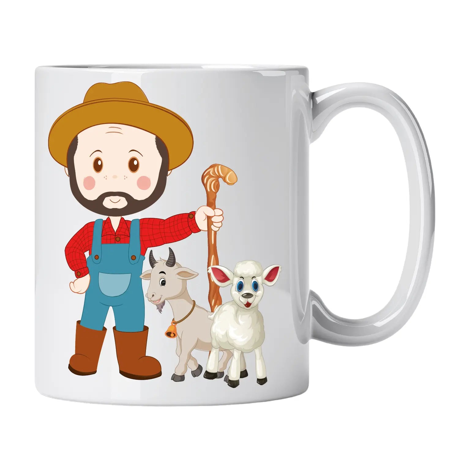 Caneca de Cerâmica Pastor | Cucawik