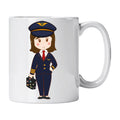 Caneca de Cerâmica Piloto Comercial Homem | Cucawik