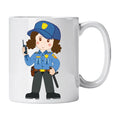 Caneca de Cerâmica Polícia Mulher | Cucawik