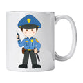 Caneca de Cerâmica Polícia Homem | Cucawik