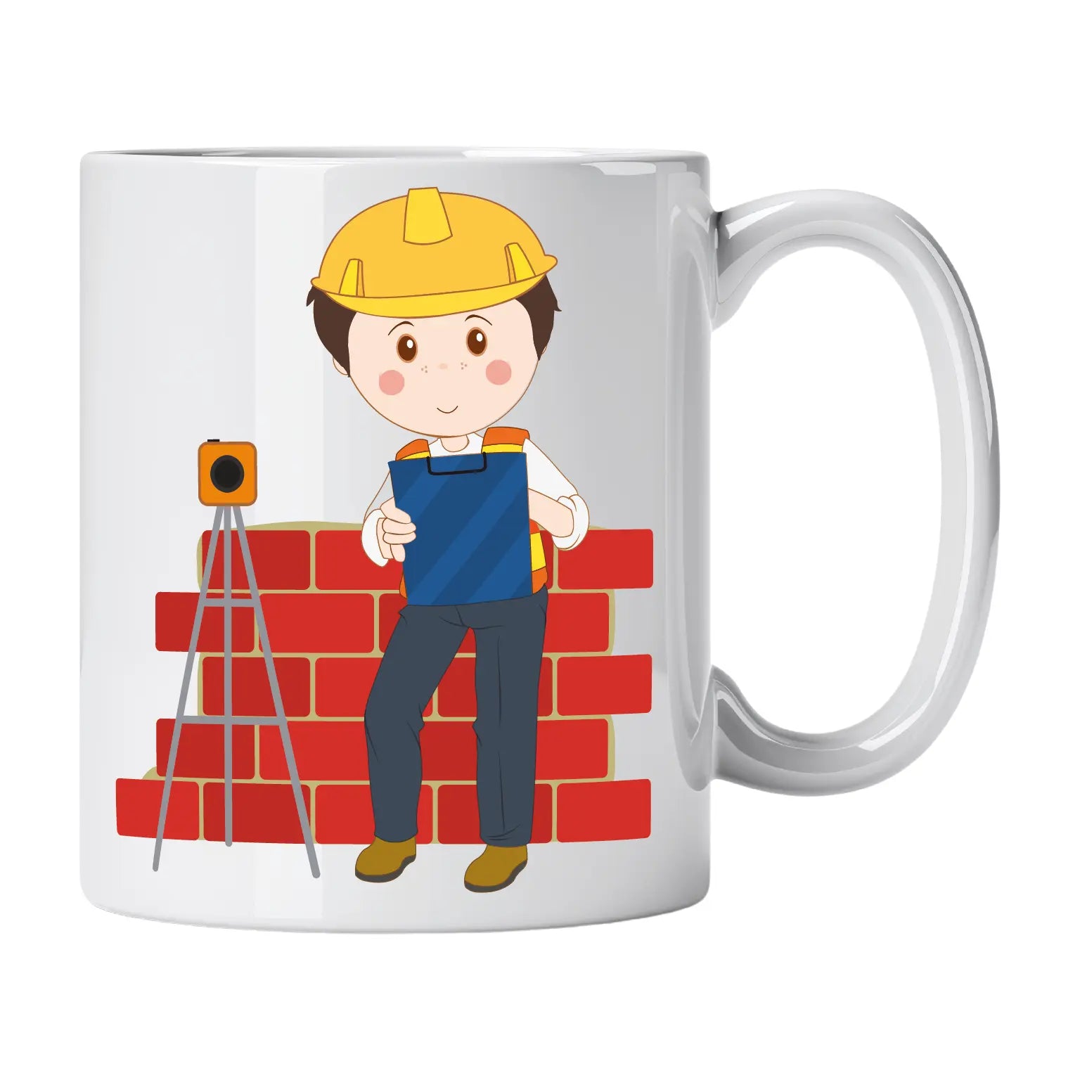 Caneca de Cerâmica Topógrafo | Cucawik