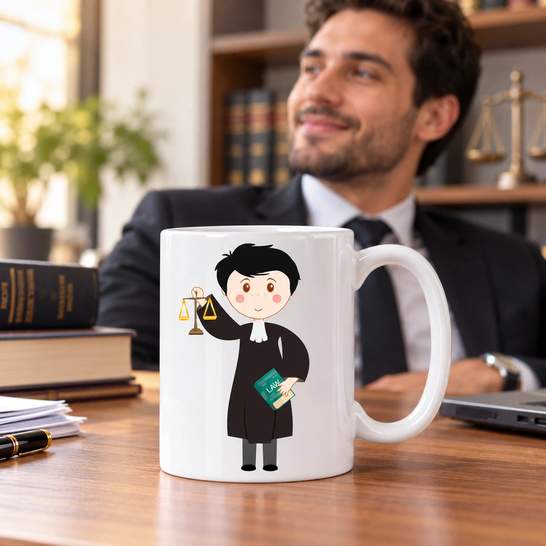 Caneca de Cerâmica Advogado — lifestyle | Cucawik