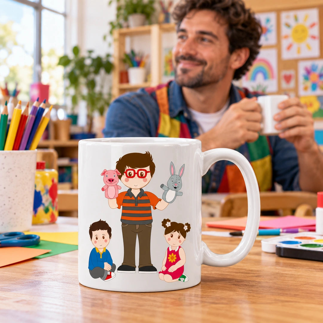 Caneca de Cerâmica Animador Sociocultural — lifestyle | Cucawik