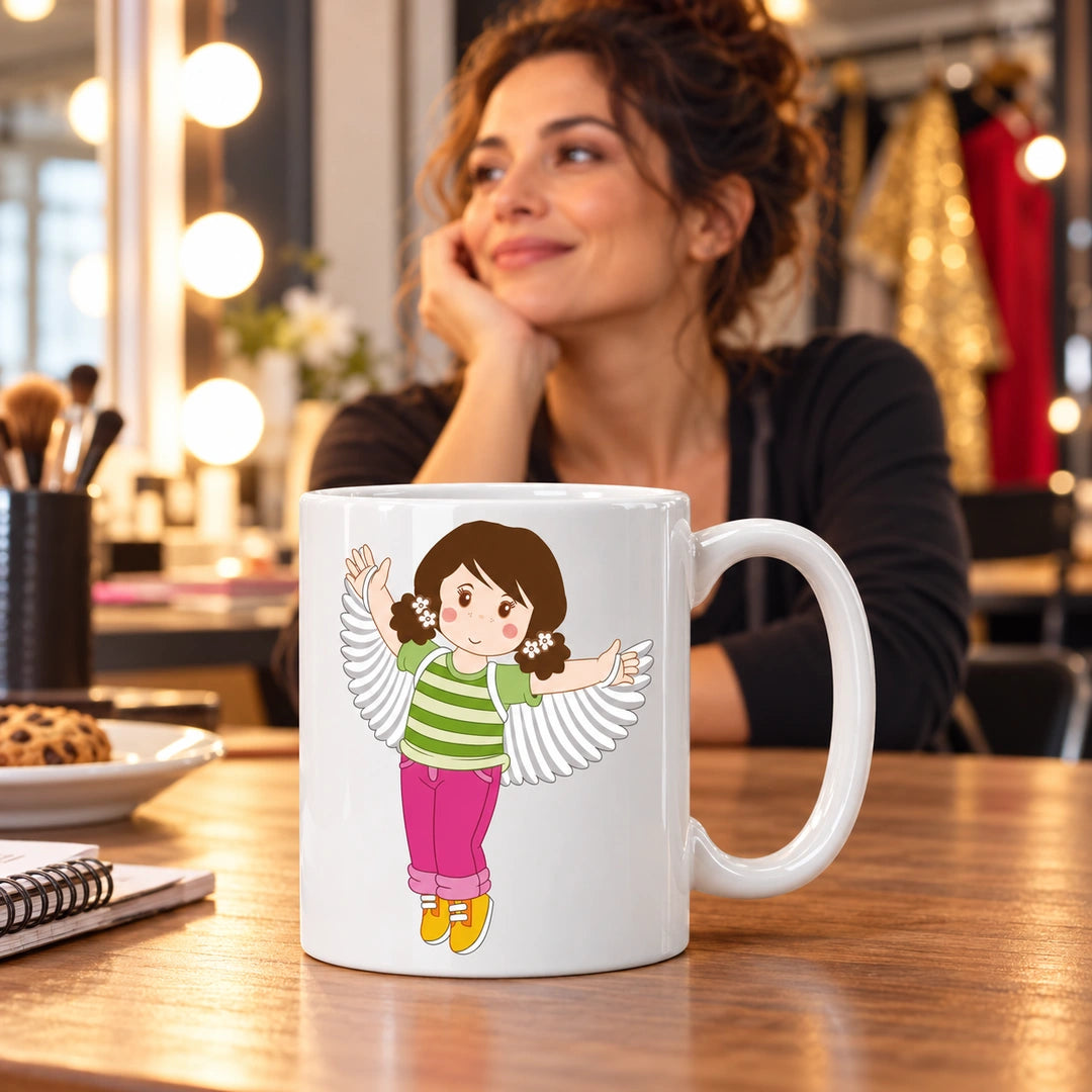 Caneca de Cerâmica Atriz de Teatro — lifestyle | Cucawik