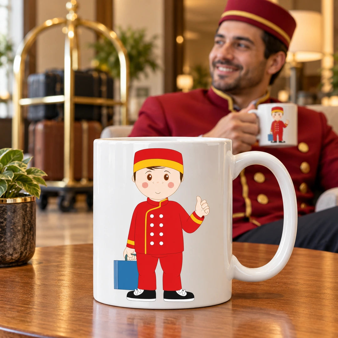 Caneca de Cerâmica Bagageiro — lifestyle | Cucawik