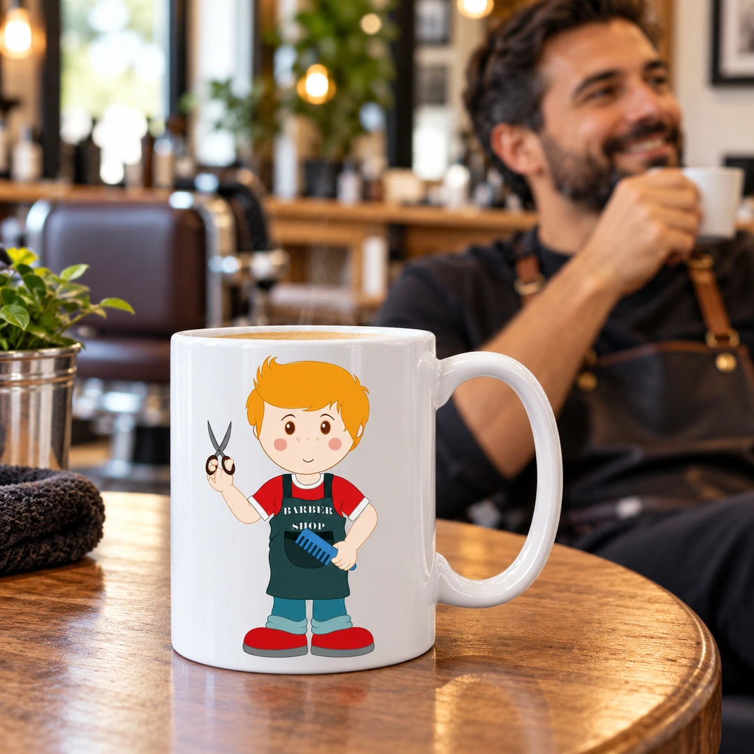 Caneca de Cerâmica Barbeiro — lifestyle | Cucawik