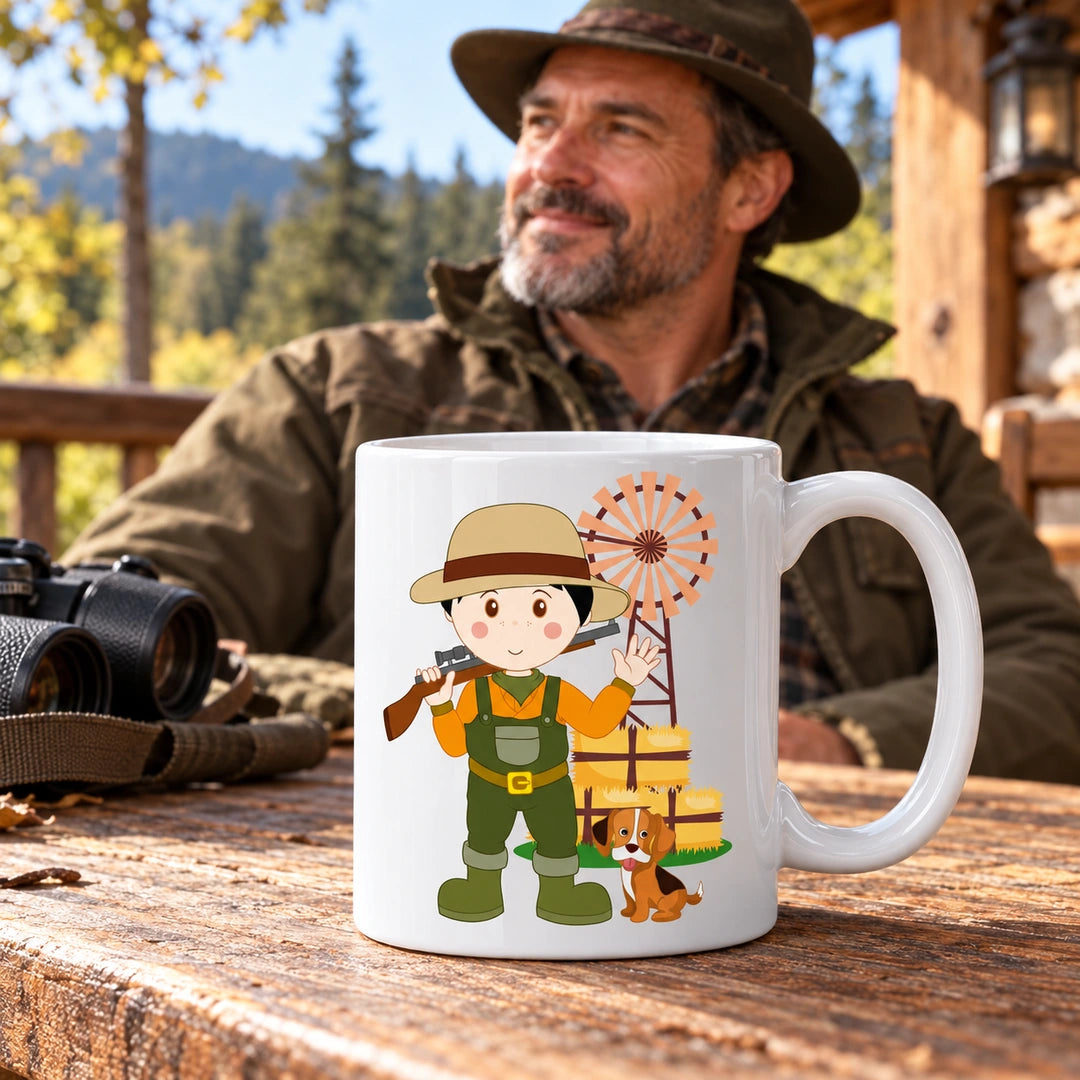 Caneca de Cerâmica Caçador — lifestyle | Cucawik