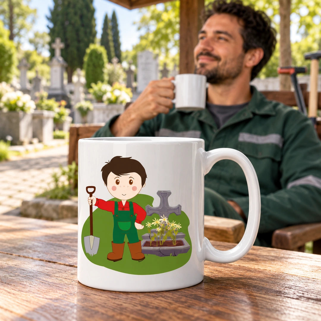Caneca de Cerâmica Coveiro — lifestyle | Cucawik