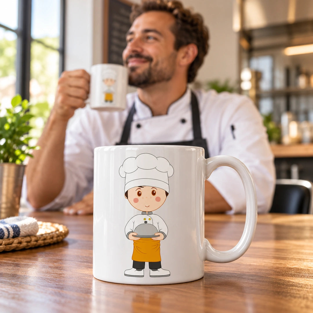 Caneca de Cerâmica Cozinheiro — lifestyle | Cucawik