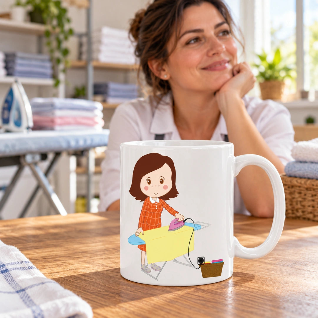 Caneca de Cerâmica Engomadeira — lifestyle | Cucawik