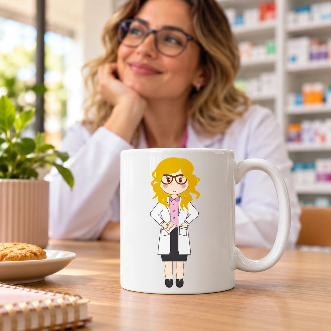 Caneca de Cerâmica Farmacêutica — lifestyle | Cucawik
