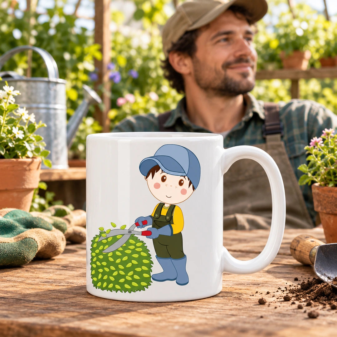 Caneca de Cerâmica Jardineiro — lifestyle | Cucawik