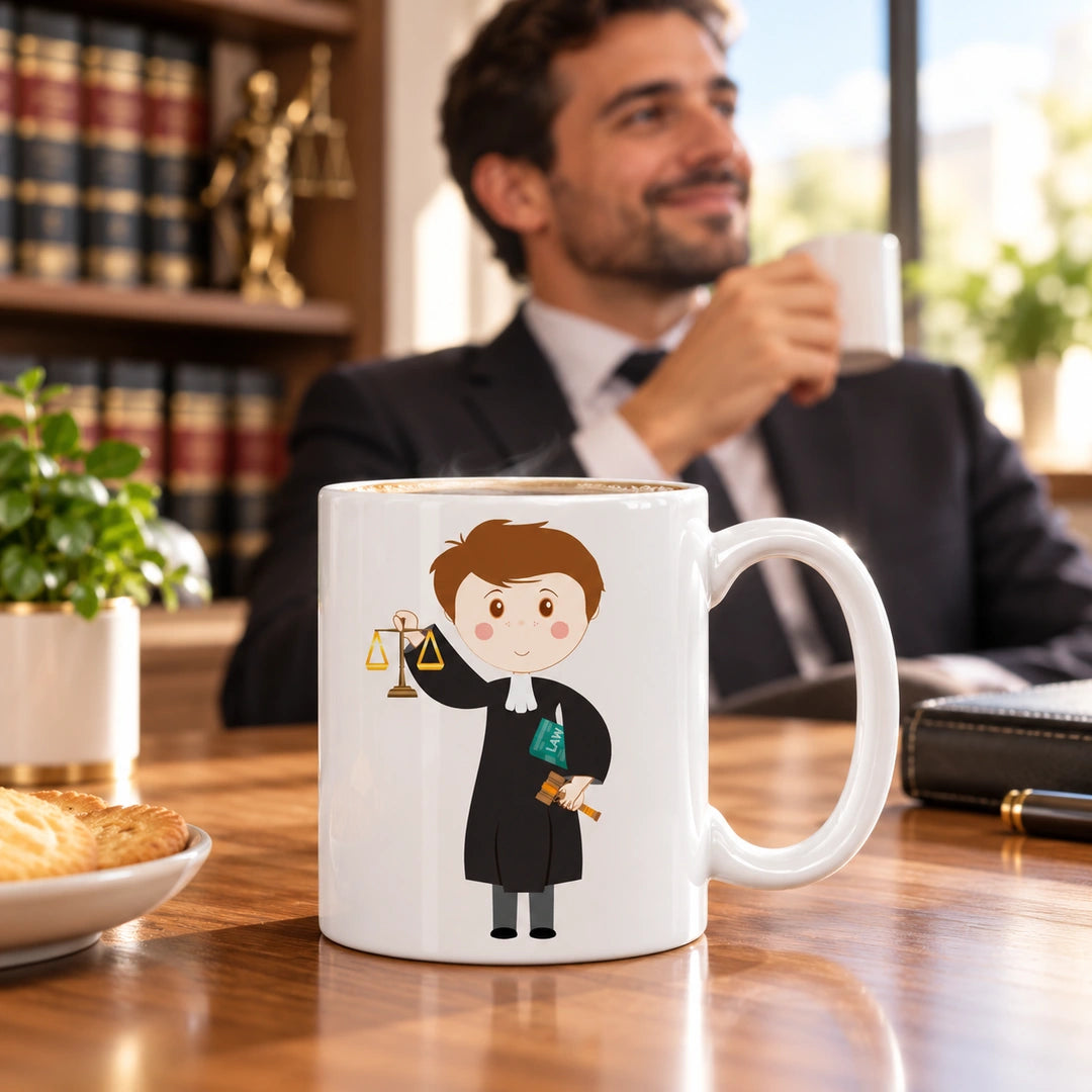 Caneca de Cerâmica Juiz — lifestyle | Cucawik