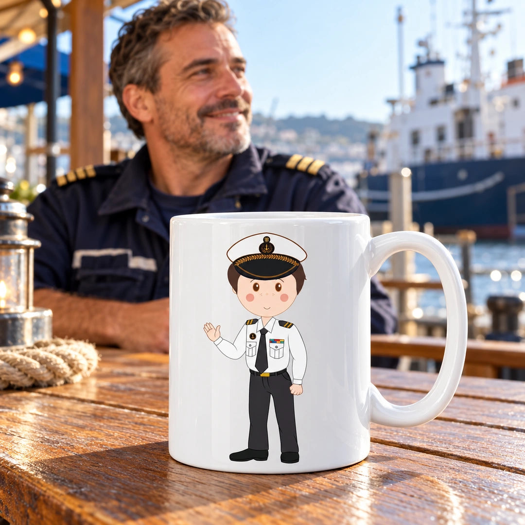 Caneca de Cerâmica Marinheiro — lifestyle | Cucawik