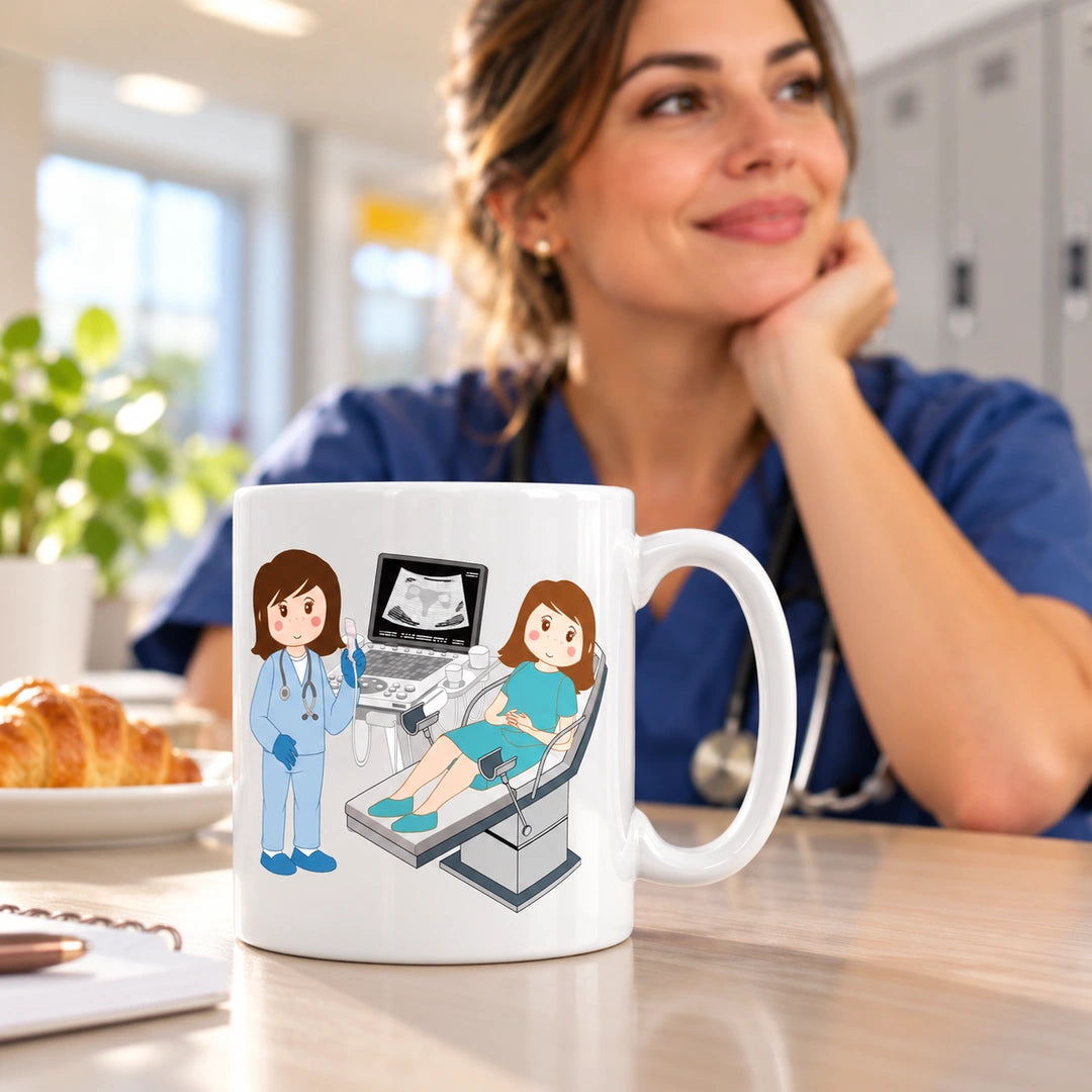 Caneca de Cerâmica Médica Ginecologista — lifestyle | Cucawik