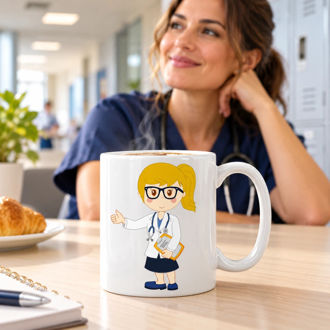 Caneca de Cerâmica Médica — lifestyle | Cucawik