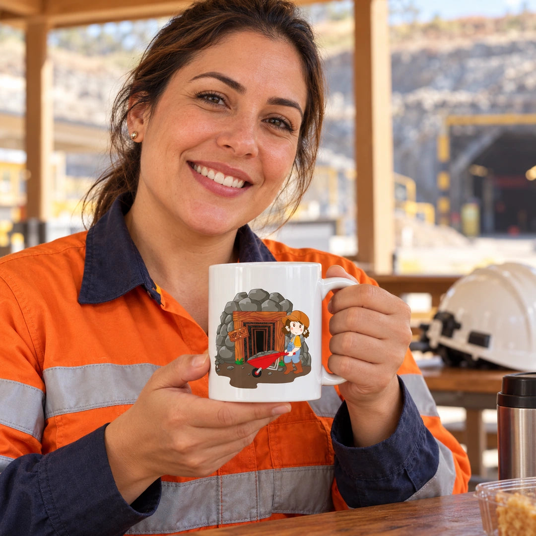 Caneca de Cerâmica Mineira em utilização | Cucawik