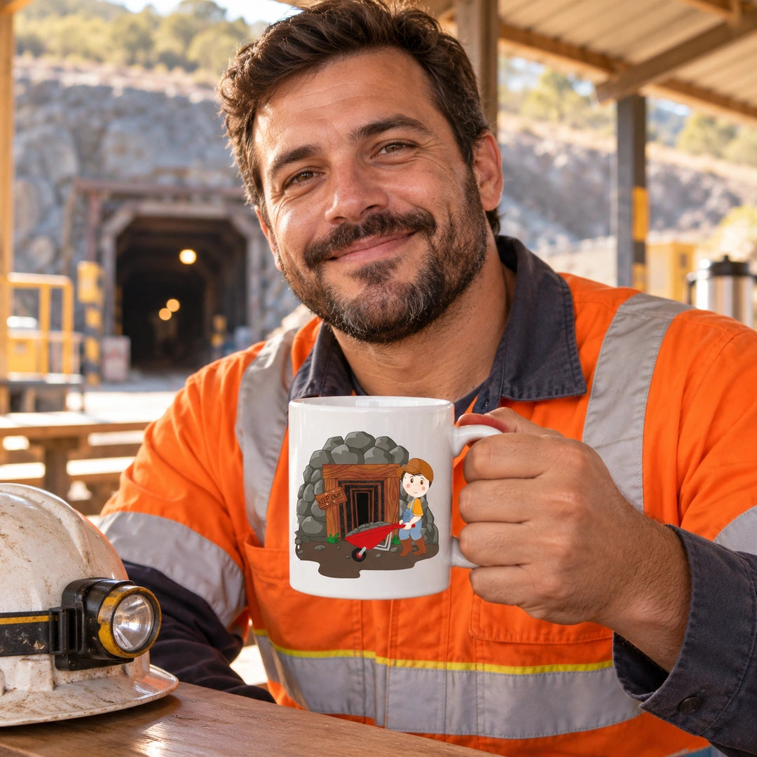 Caneca de Cerâmica Mineiro em utilização | Cucawik