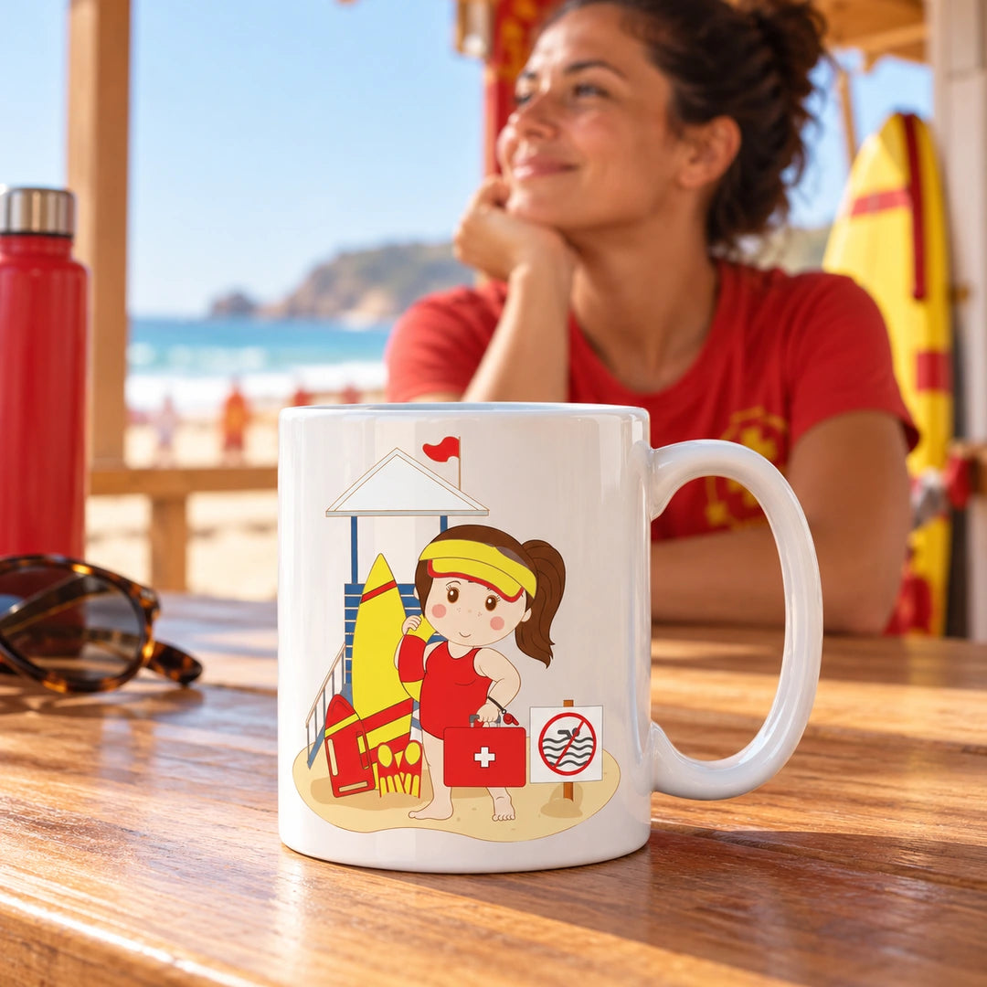 Caneca de Cerâmica Nadadora-Salvadora — lifestyle | Cucawik