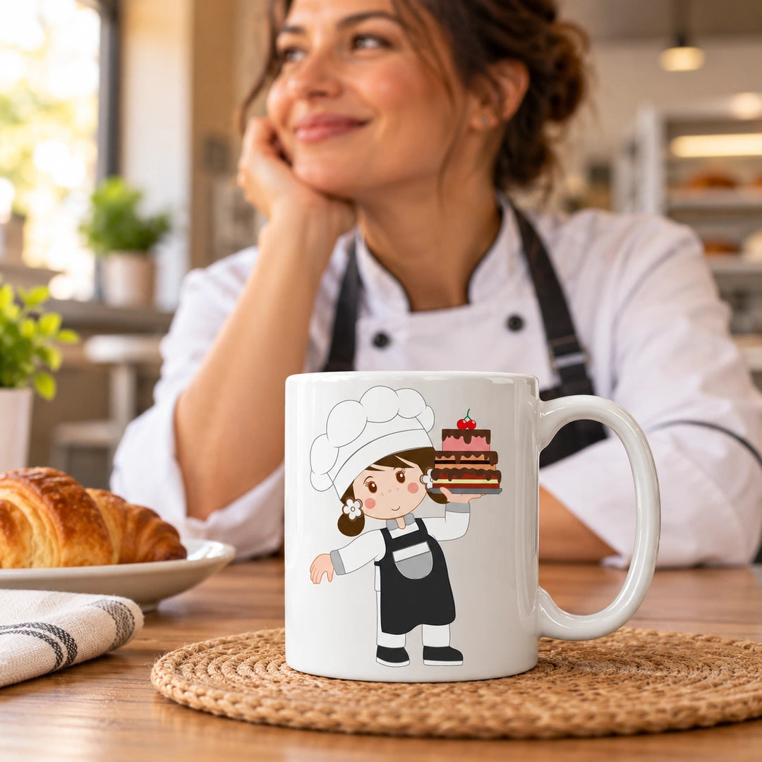 Caneca de Cerâmica Pasteleira — lifestyle | Cucawik