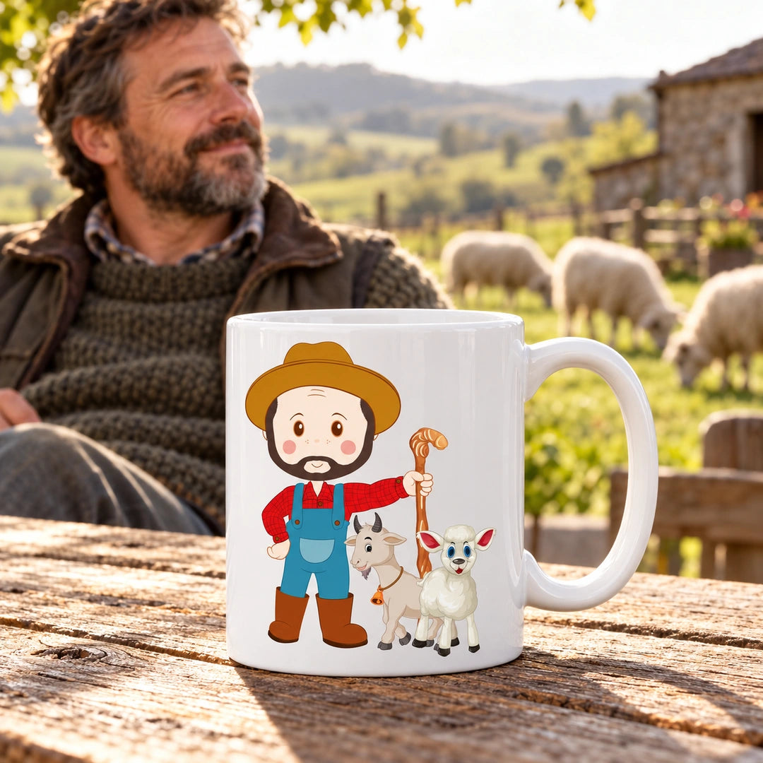 Caneca de Cerâmica Pastor — lifestyle | Cucawik
