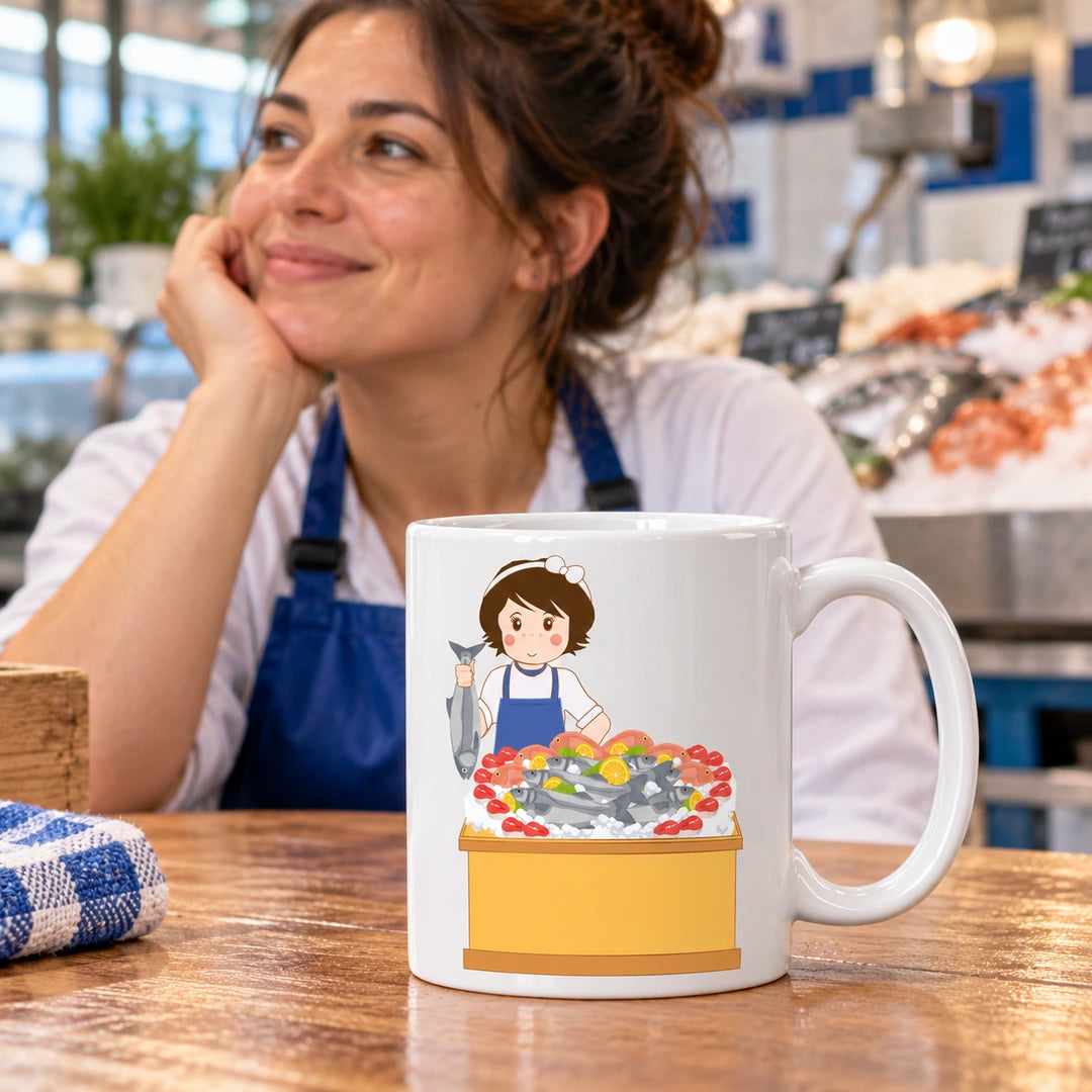 Caneca de Cerâmica Peixeira — lifestyle | Cucawik
