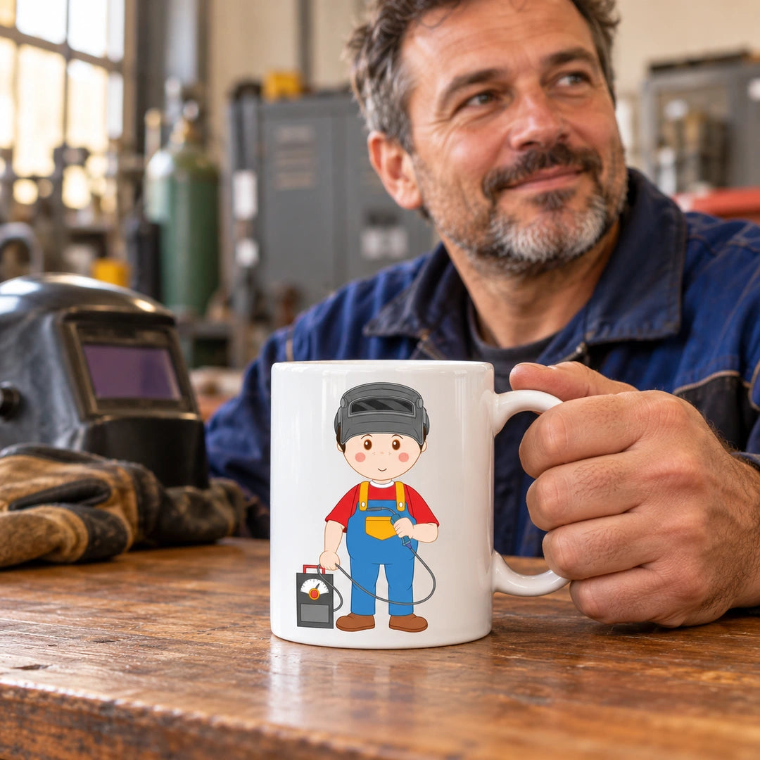 Caneca de Cerâmica Soldador — lifestyle | Cucawik