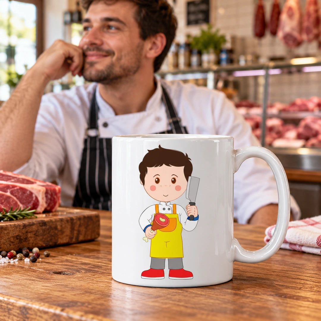 Caneca de Cerâmica Talhante Homem — lifestyle | Cucawik