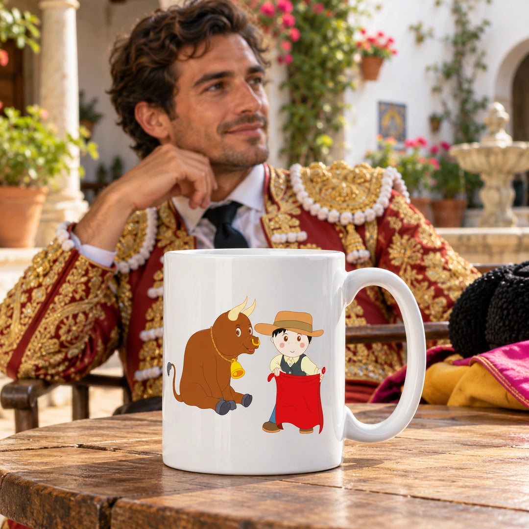 Caneca de Cerâmica Toureiro — lifestyle | Cucawik