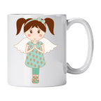 Caneca de Cerâmica Anjo Menina | Cucawik