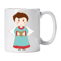 Caneca de Cerâmica Anjo Moreno Menino | Cucawik