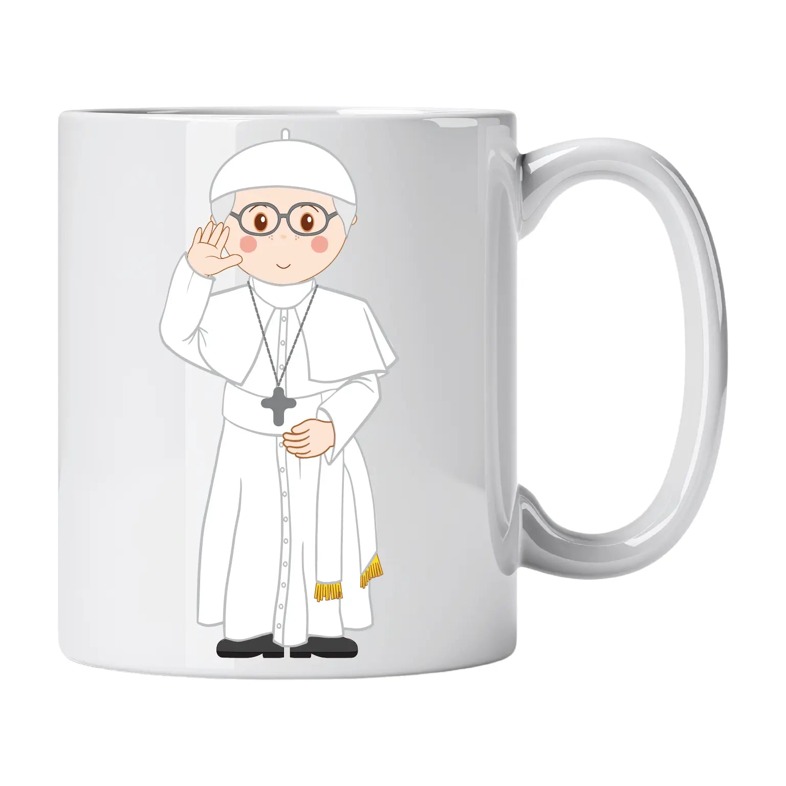 Caneca do Papa Chefe da Igreja Católica Cucawik