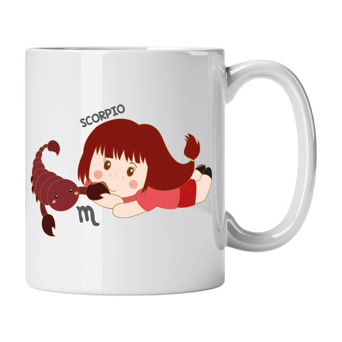 Caneca Signo Escorpião Cucawik - Cucawik