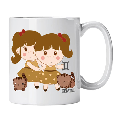 Caneca Signo Gêmeos Cucawik - Cucawik