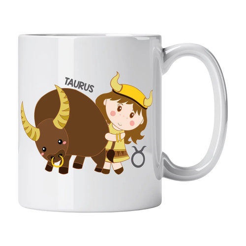 Caneca Signo Touro Cucawik - Cucawik
