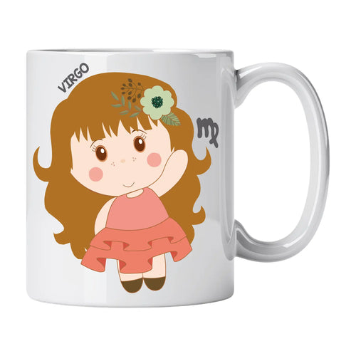 Caneca Signo Virgem Cucawik - Cucawik